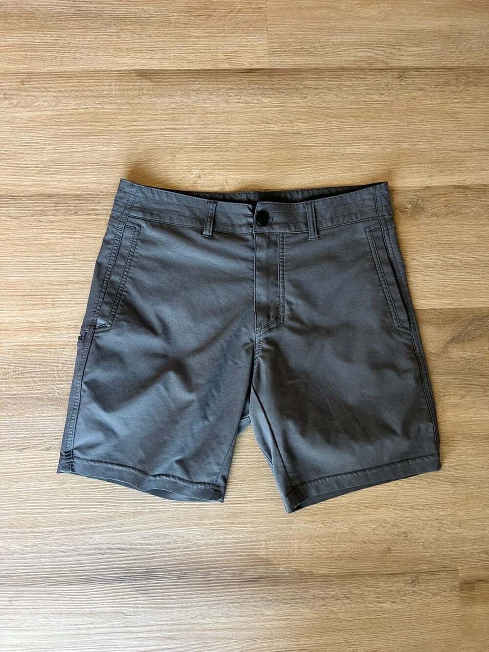 Kuhl, Chino Shorts, Technical Stretch, Grey Outdoor Hiking Shorts, 30x8